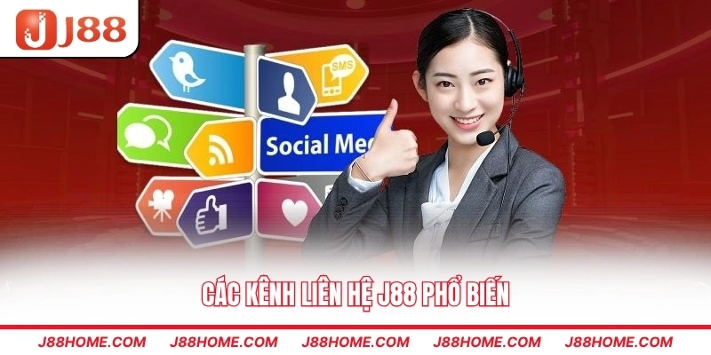 Các kênh liên hệ J88