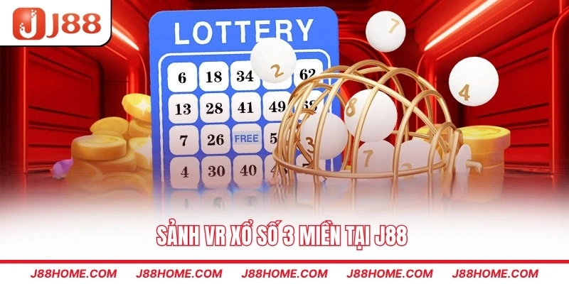 Sảnh VR xổ số 3 miền tại J88 